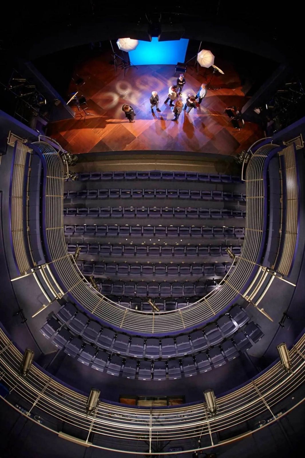 Professional venue theatre interior